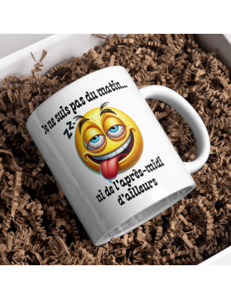 "Je ne suis pas du matin… ni de l’après-midi d’ailleurs"