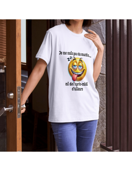 "Je ne suis pas du matin… ni de l’après-midi d’ailleurs"