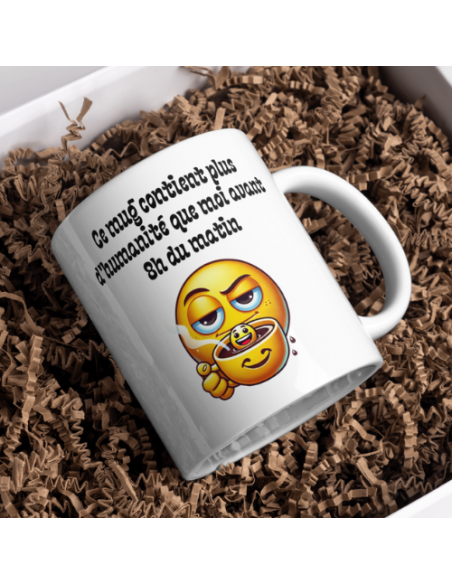 "Plus d’humanité que moi avant 8h"