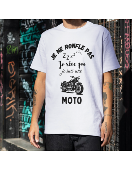 « Je ne ronfle pas, je rêve que je suis une moto »