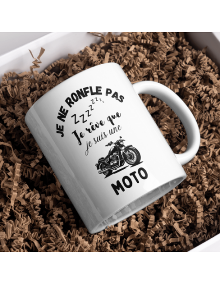 « Je ne ronfle pas, je rêve que je suis une moto »