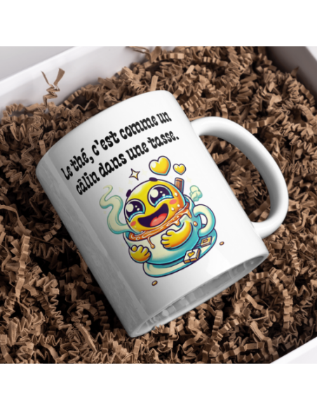 "Le thé, c’est comme un câlin dans une tasse"