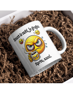 "Avant le café, je grogne. Après, aussi."