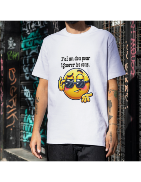 "J’ai un don pour ignorer les cons"