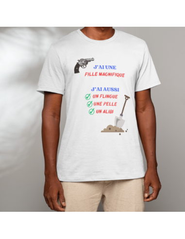 "J’ai une fille magnifique… J’ai aussi un flingue, une pelle et un alibi"