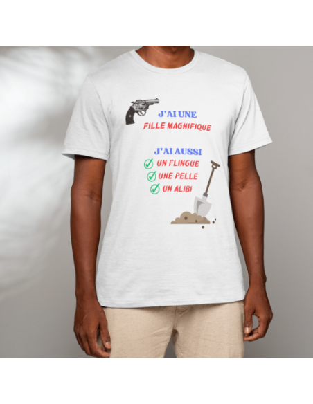 "J’ai une fille magnifique… J’ai aussi un flingue, une pelle et un alibi"