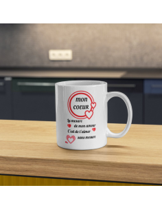 "Mon cœur, la mesure de mon amour"