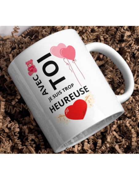 "Avec toi je suis trop heureuse"