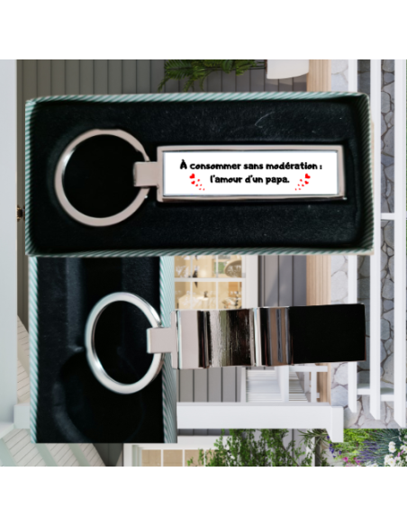 Porte-clés Fête des Pères