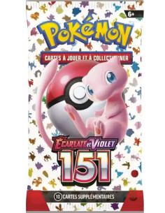 Booster Pokémon 151 – Écarlate et Violet | Cartes officielles Kanto