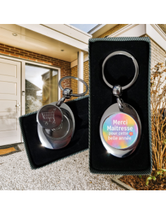 Porte-Clés Jeton de Caddie Pour Maîtres, Maîtresses, ATSEM & Nounous