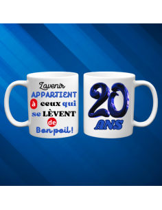 Mugs Anniversaire 20 ans