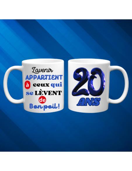 Mugs Anniversaire 20 ans