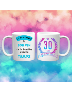 Mugs Anniversaire 30 ans