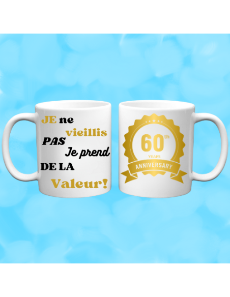 Mugs Anniversaire 60 ans