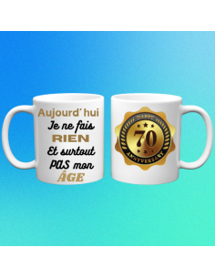 Mugs Anniversaire 70 ans