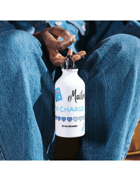 Gourde pour Maître, Maîtresse, Atsem ou Nounou