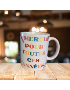 Pot à crayons pour Maître, Maîtresse, Atsem ou Nounou