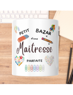 Pot à crayons pour Maître, Maîtresse, Atsem ou Nounou