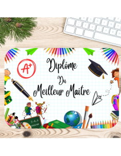 Tapis de Souris Pour Maîtres, Maîtresses, ATSEM & Nounous 2