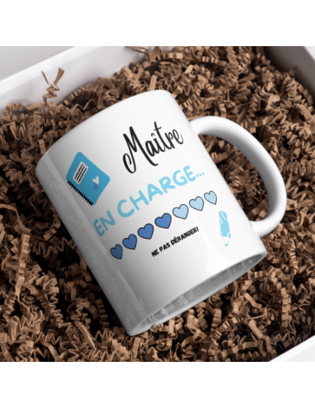 Mugs pour Maître, Maîtresse, Atsem ou Nounou