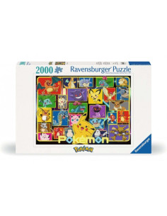 Pokémon - Puzzle - Ravensburger - XXXL - 2000 pièces - Pokémon lumineux