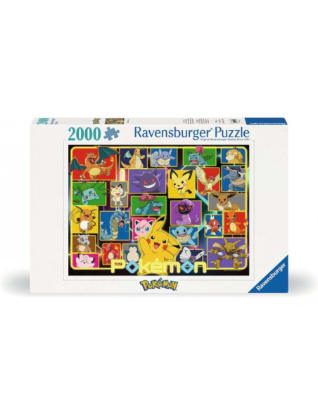 Pokémon - Puzzle - Ravensburger - XXXL - 2000 pièces - Pokémon lumineux