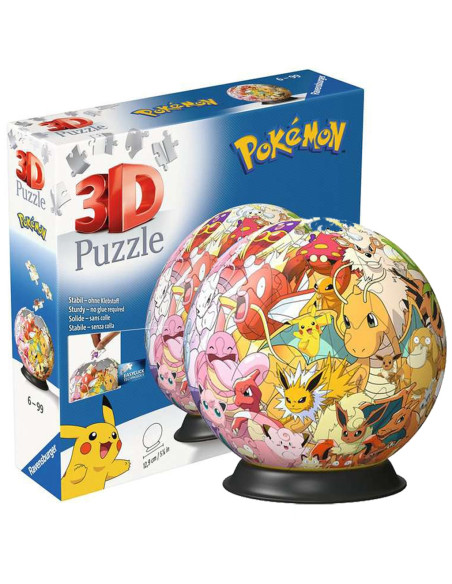 Pokémon - Puzzle - Ravensburger - Puzzles 3D - 72 pièces - POKEMON 2025
