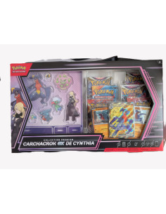 Pokémon EV10 coffret Carchacrok de Cynthia EX
